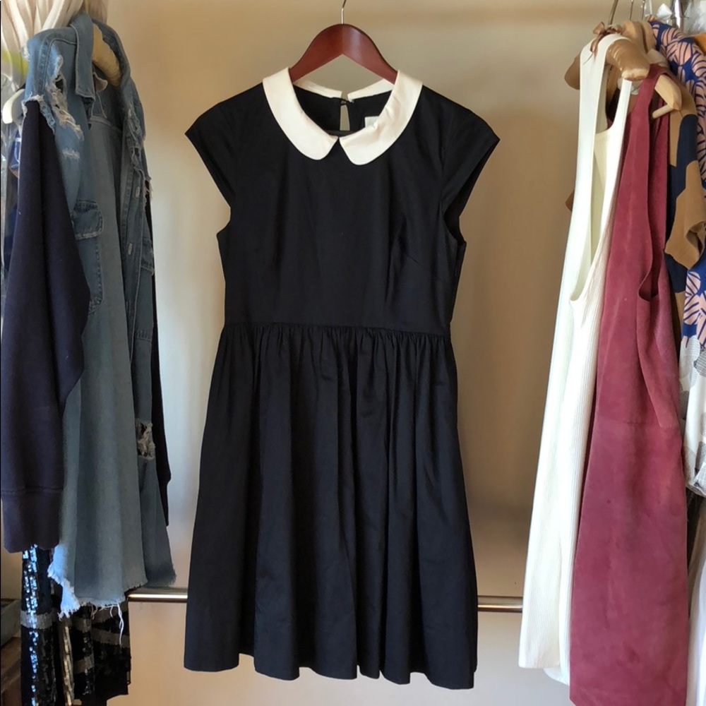 Kate Spade black cotton dress